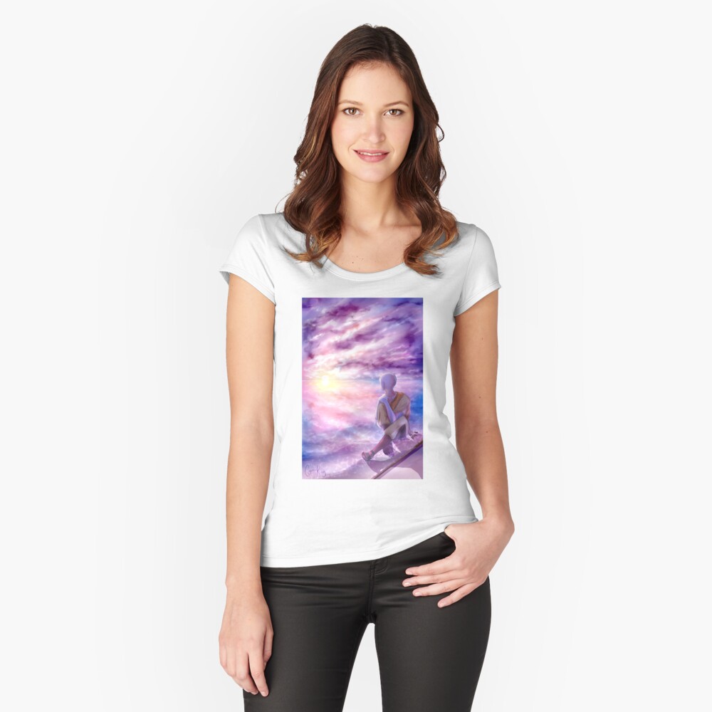 Item preview, Fitted Scoop T-Shirt designed and sold by CypressKing.