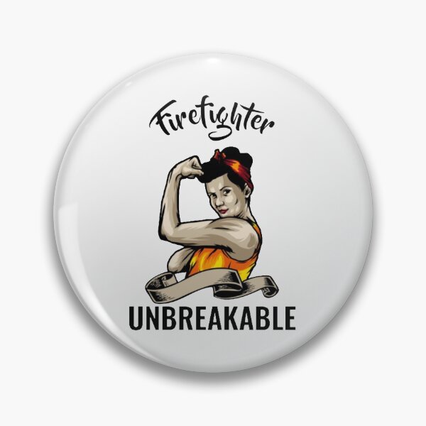 Item preview, Unbreakable Firefighter - Funny Birthday Gift For Firefighter| Perfect Gift For you and friends designed and sold by luconats.