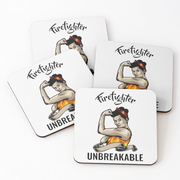Item preview, Unbreakable Firefighter - Funny Birthday Gift For Firefighter| Perfect Gift For you and friends designed and sold by luconats.