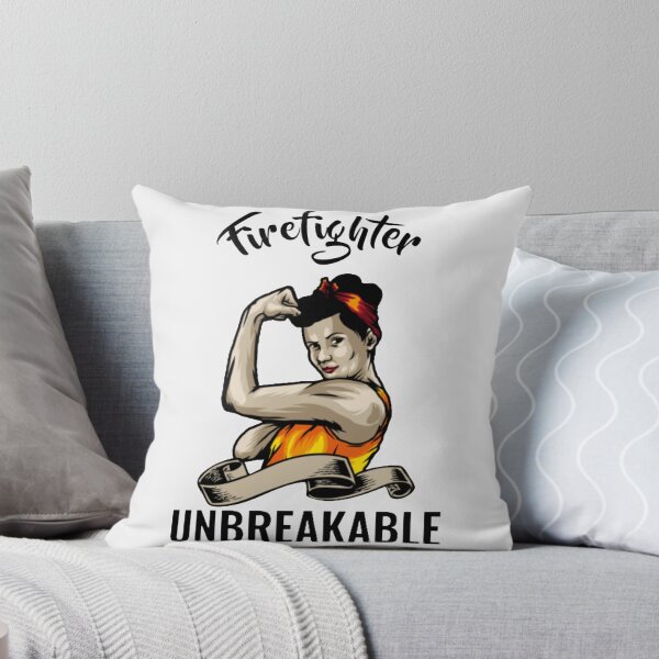 Item preview, Unbreakable Firefighter - Funny Birthday Gift For Firefighter| Perfect Gift For you and friends designed and sold by luconats.