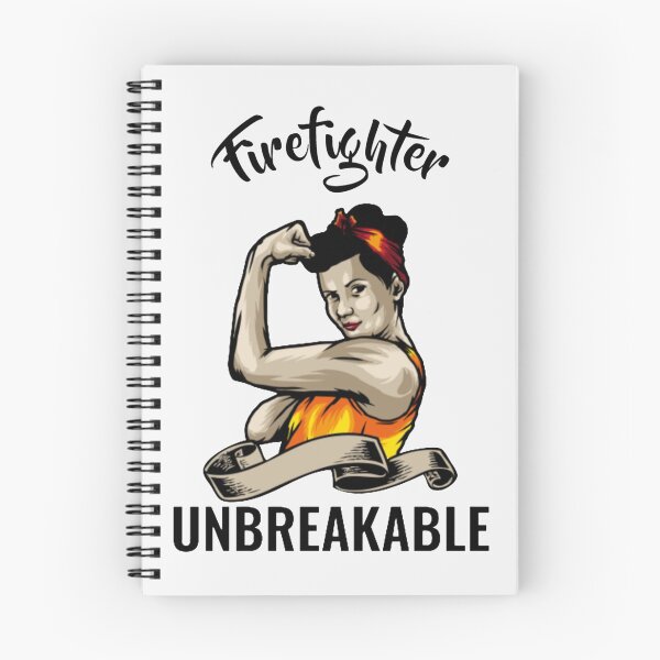 Item preview, Unbreakable Firefighter - Funny Birthday Gift For Firefighter| Perfect Gift For you and friends designed and sold by luconats.