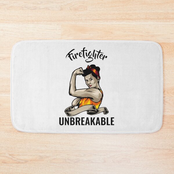 Item preview, Unbreakable Firefighter - Funny Birthday Gift For Firefighter| Perfect Gift For you and friends designed and sold by luconats.