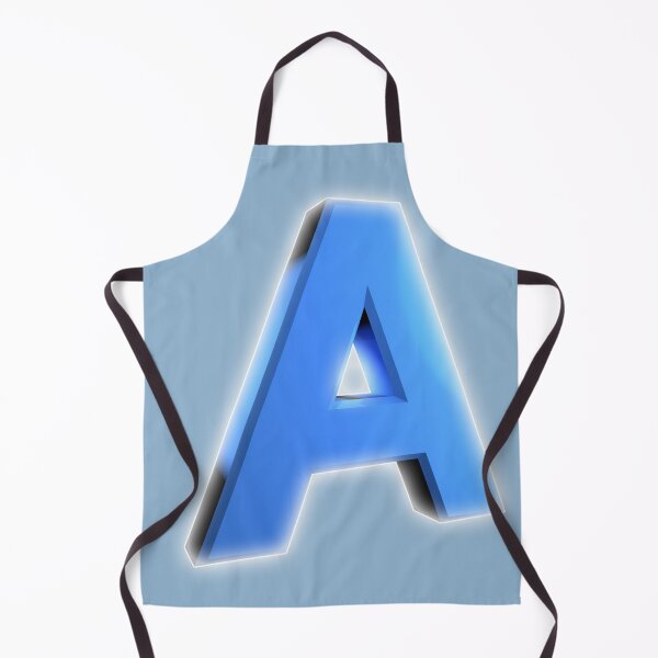 Item preview, Blue 3D Uppercase Luminous Letter A designed and sold by Phantasmal-2-do.