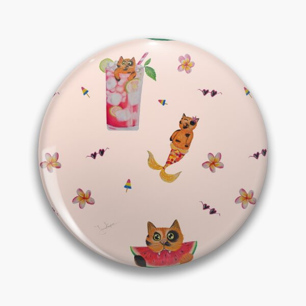 Item preview, Summer Time Meow designed and sold by Janna-Kaspara.