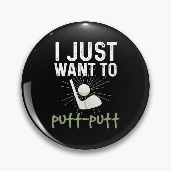 Item preview, Goofy Mini Golf Quotes Putt Putt Legend designed and sold by MagicSD Designs.