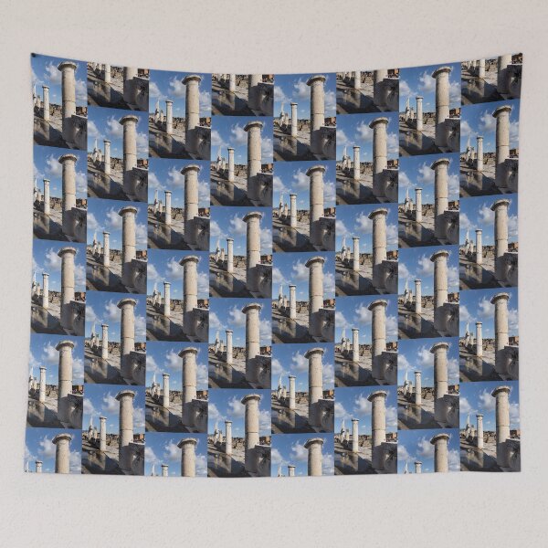 Item preview, Columns - Ancient Pompeii Roman Forum designed and sold by Georgia Mizuleva.