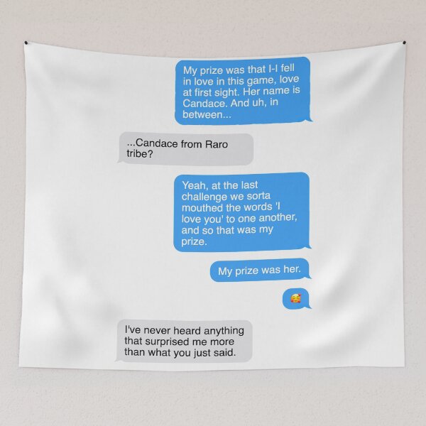 Item preview, My Prize Was Her: Billy Garcia Survivor Quote designed and sold by dutchesskmw.