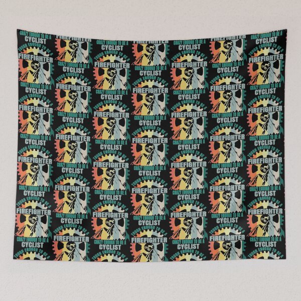 Item preview, Firefighter Cyclist Desig| Perfect Gift For you and friends designed and sold by luconats.