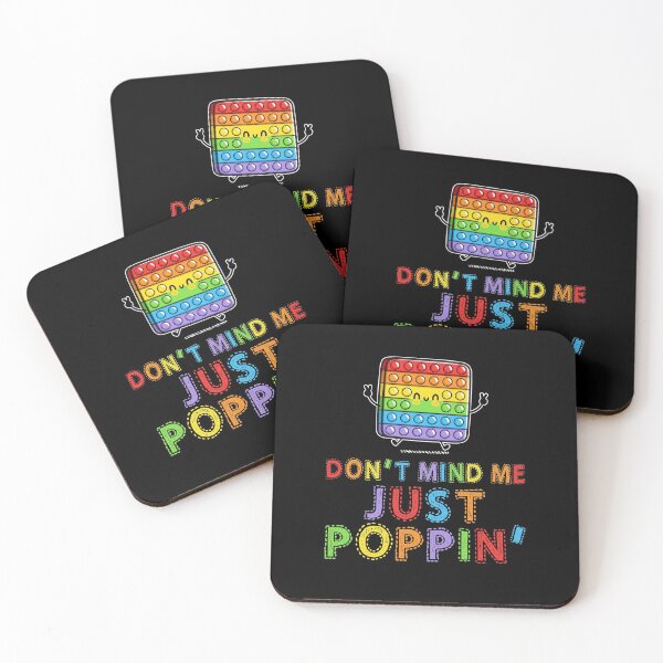 Item preview, Don't Mind Me Just Poppin Funny Fidget Toy designed and sold by Dressed For  Duty.