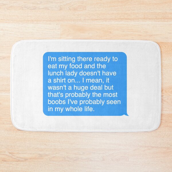 Item preview, Lunch Lady Boobs: Erik Reichenbach Survivor Quote designed and sold by dutchesskmw.
