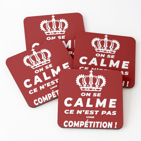 Aperçu de l'œuvre On se calme ce n'est pas une compétition ! - humour créée et vendue par rubislys.