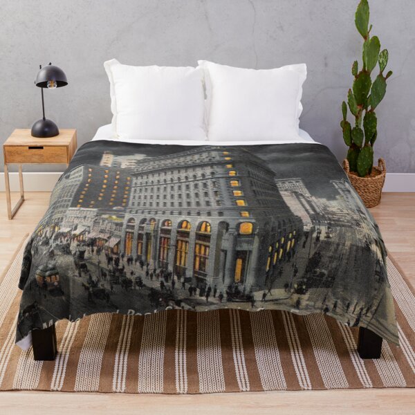 Item preview, Corner Market y Post Street de noche - San Francisco designed and sold by Veriepear.