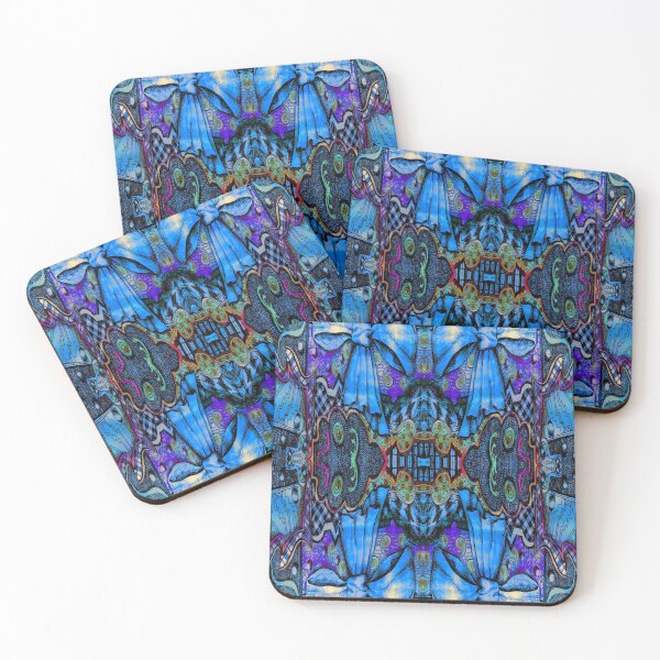 Item preview, four blue beaux designed and sold by Nickdavisinghe.