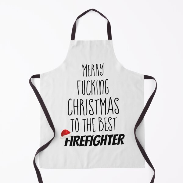 Item preview, Merry Fucking Christmas To The Best Firefighter - Christmas Firefighter Gif| Perfect Gift For you and friends designed and sold by luconats.