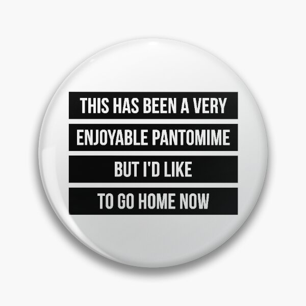 Item preview, I'd Like To Go Home Now (Black) designed and sold by FilipeFerreira.