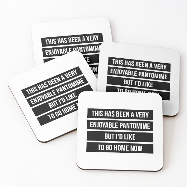 Item preview, I'd Like To Go Home Now (Black) designed and sold by FilipeFerreira.