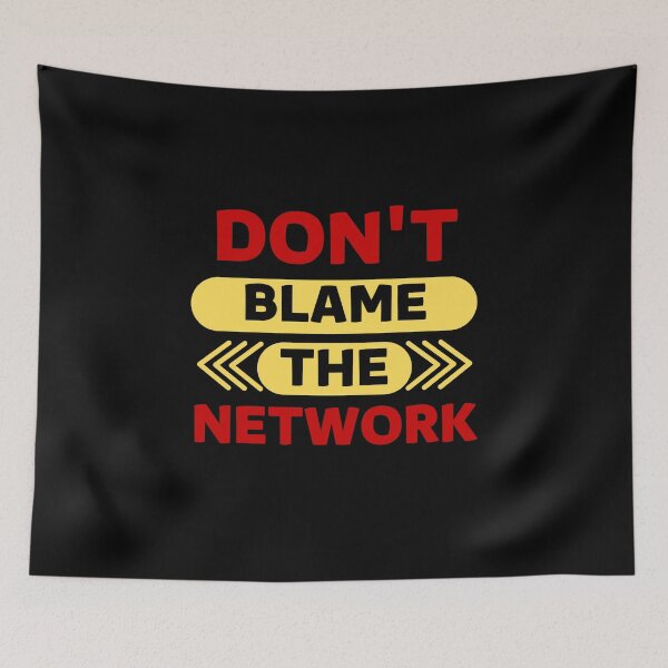 Item preview, Dont blame the network designed and sold by CecileMJ.