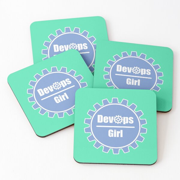 Item preview, DevOps Girl Techie - IT Nerd Design Blue Eucalyptus designed and sold by IrinchiDE.