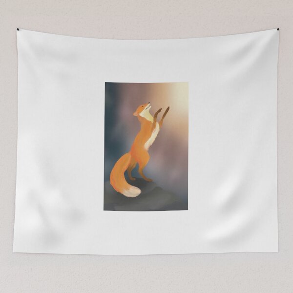 Item preview, Happy Fox Trot designed and sold by AbicArtsStudio.