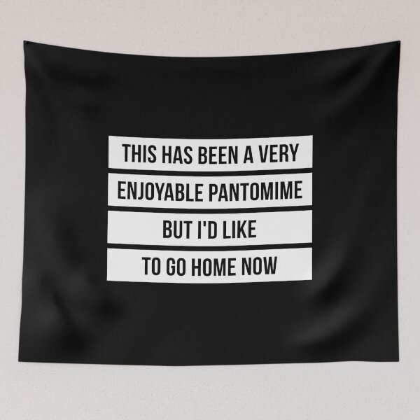 Item preview, I'd Like To Go Home Now (White) designed and sold by FilipeFerreira.