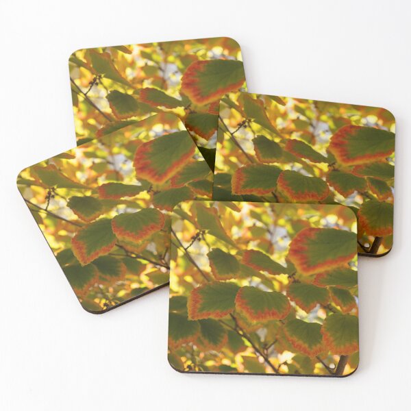 Item preview, Slowly Changing Dimension - Hot Vibrant Leaf Edges Celebrating the Arrival of Autumn designed and sold by Georgia Mizuleva.