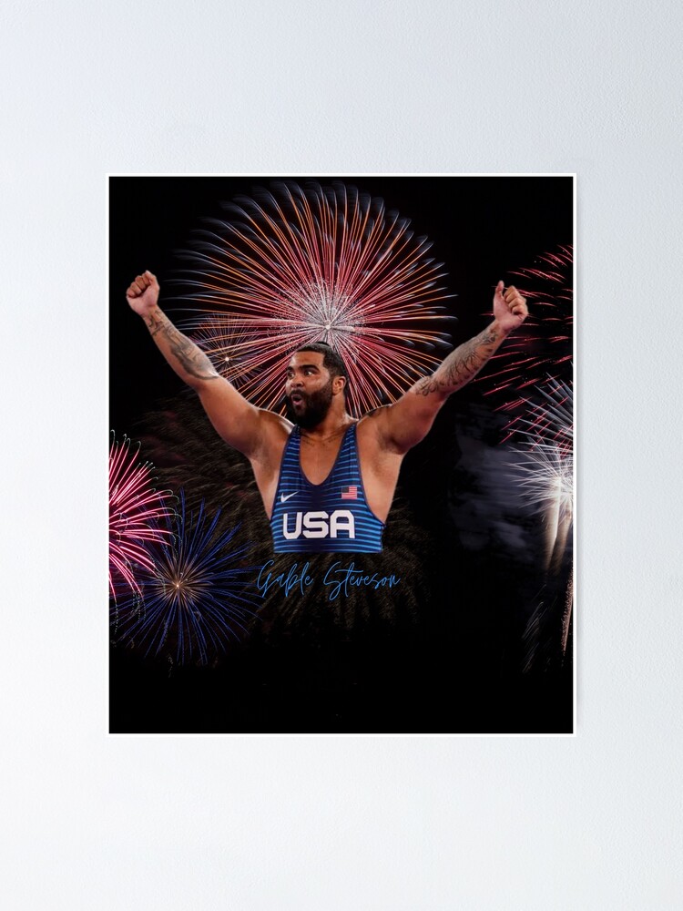 "Gable steveson Olympic gold winner wrestling 2021" Poster by
