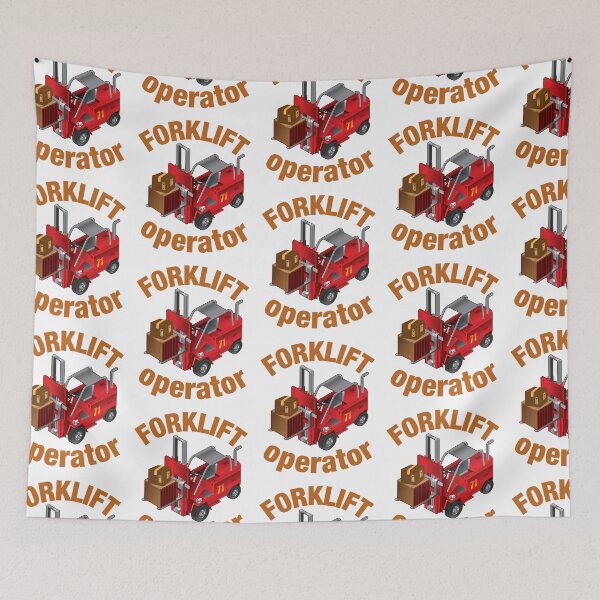 Item preview,  Forklift Operator designed and sold by Eman4design.
