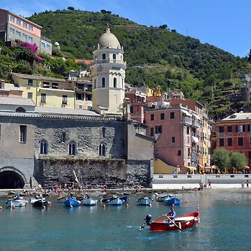 Portovenere, Cinque Terre, UNESCO World Heritage Site, Liguria, Italy,  Europe' Photographic Print