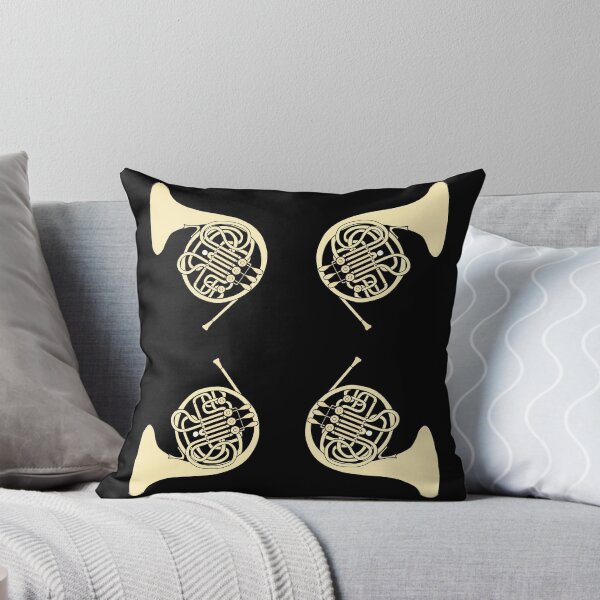 Item preview, French Horn Pattern Black and cream designed and sold by Ric1926.