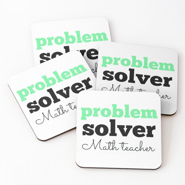 Item preview, Problem solver math teacher designed and sold by Coolclassy.
