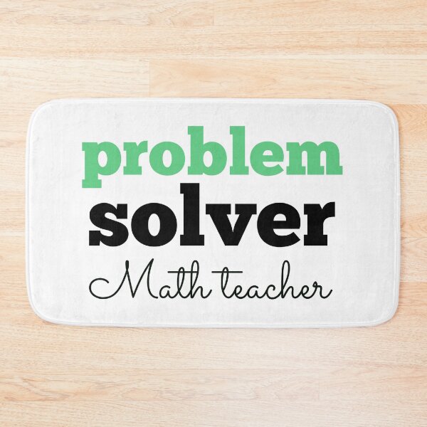Item preview, Problem solver math teacher designed and sold by Coolclassy.