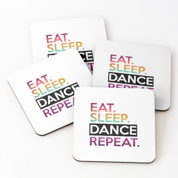 Item preview, Eat Sleep Dance Repeat designed and sold by HalfmoonCreativ.