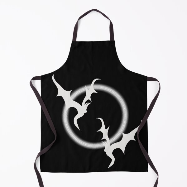 Item preview, Eclipse moon abstract white bats designed and sold by TitaCris.