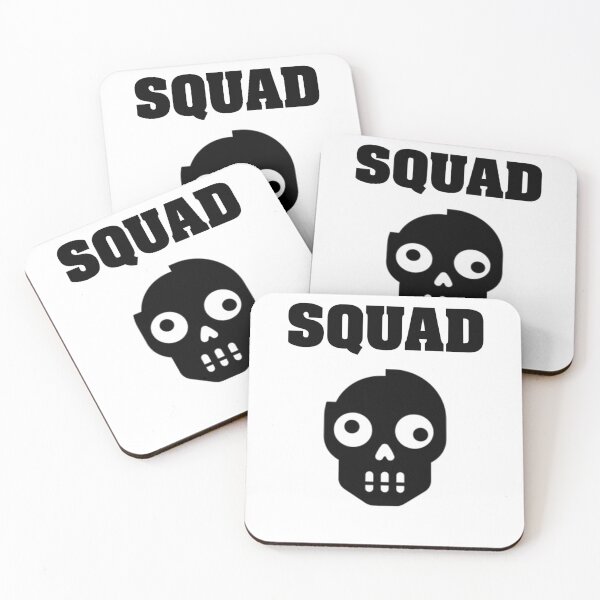 Item preview, Squad Skull Sticker designed and sold by Duxt.