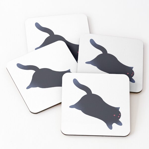Item preview, Playful cat jumping around designed and sold by Bianca Brownish.