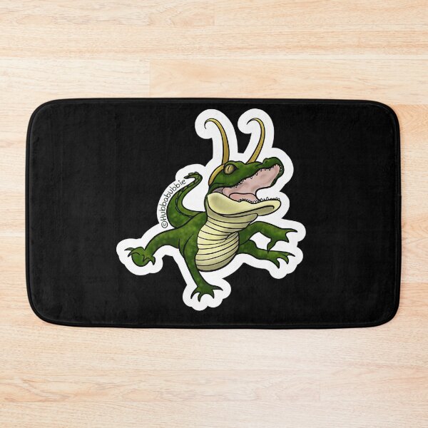 Item preview, Funny Loki Gator Alligator Loki Croki Crocodile God Of Mischief designed and sold by quintinhard.