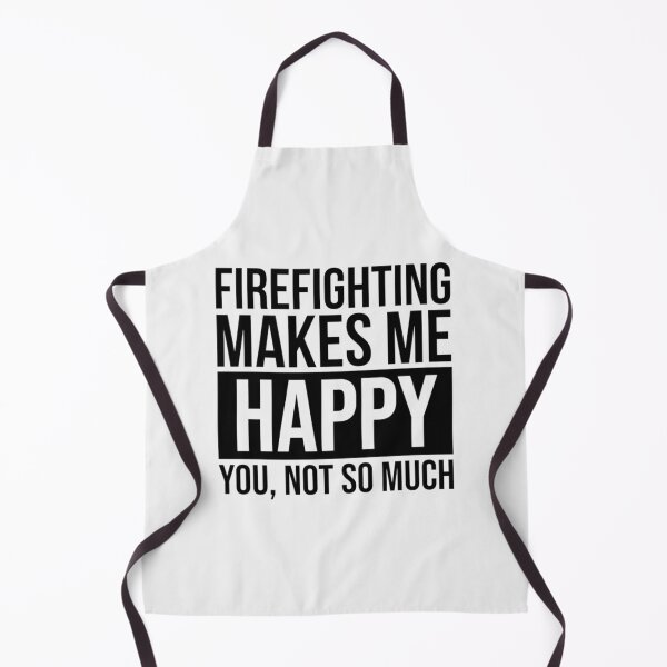 Item preview, Firefighting Makes Me Happy Gift For Firefighter| Perfect Gift For you and friends designed and sold by luconats.