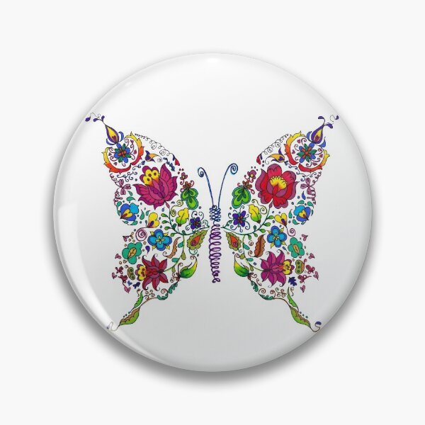 Item preview, Butterfly - Hungarian Folk Art designed and sold by kasmodiah-f.