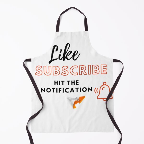 Item preview, Like Subscribe And Hit The Notification Bell designed and sold by Darlene Douglas-Jackson.