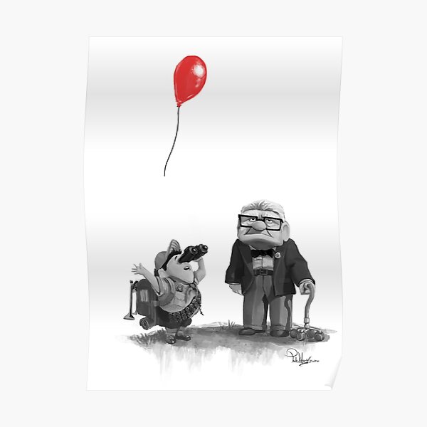 Balloon Man Posters for Sale | Redbubble