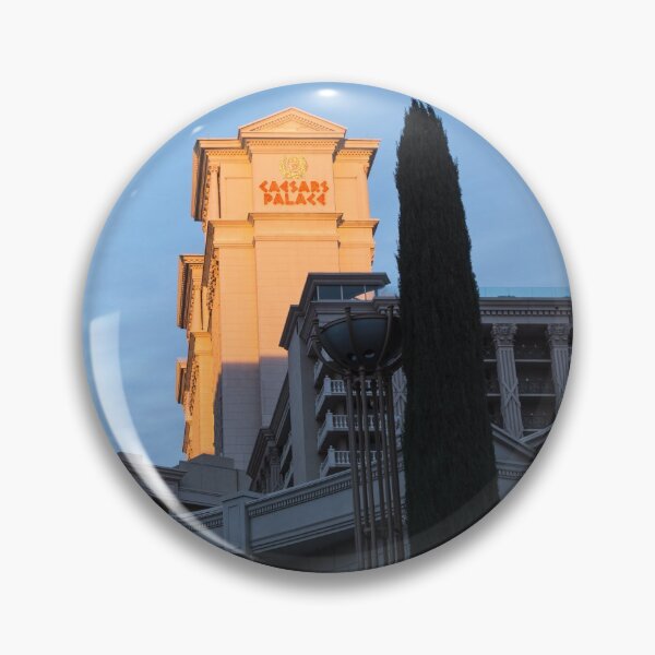 Item preview, Shadow and Light - Las Vegas Sunrise with Caesars Palace and Cypress Trees designed and sold by Georgia Mizuleva.
