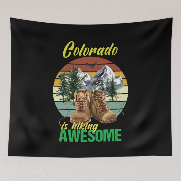 Item preview, Colorado is hiking awesome designed and sold by StencilMyst ..