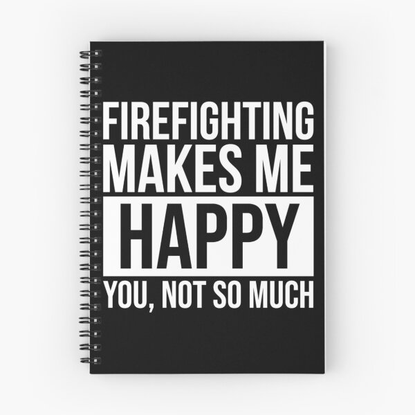 Item preview, Firefighting Makes Me Happy Gift For Firefighters for Wome| Perfect Gift For you and friends designed and sold by luconats.