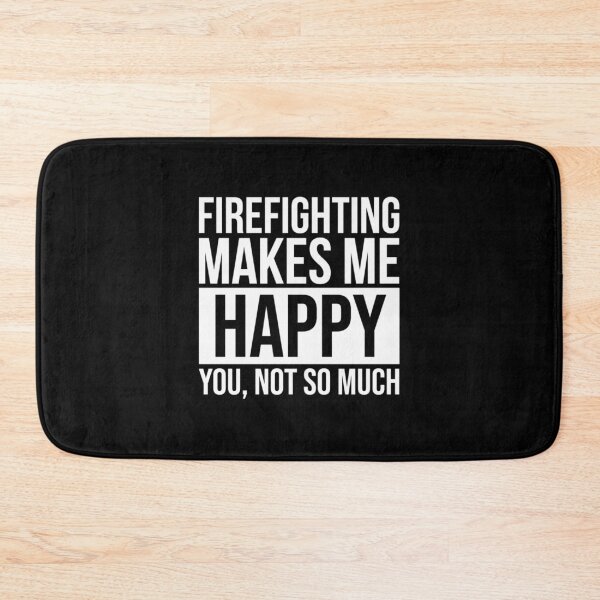 Item preview, Firefighting Makes Me Happy Gift For Firefighters for Wome| Perfect Gift For you and friends designed and sold by luconats.