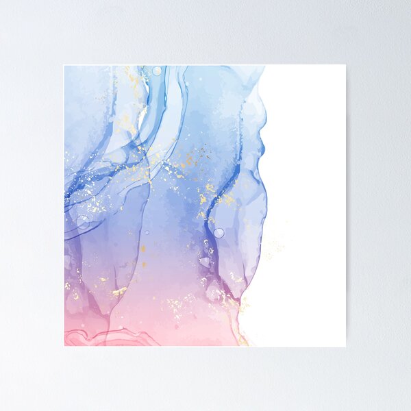 Item preview, Acrylic pour paint art pattern prints designed and sold by Pictographia.