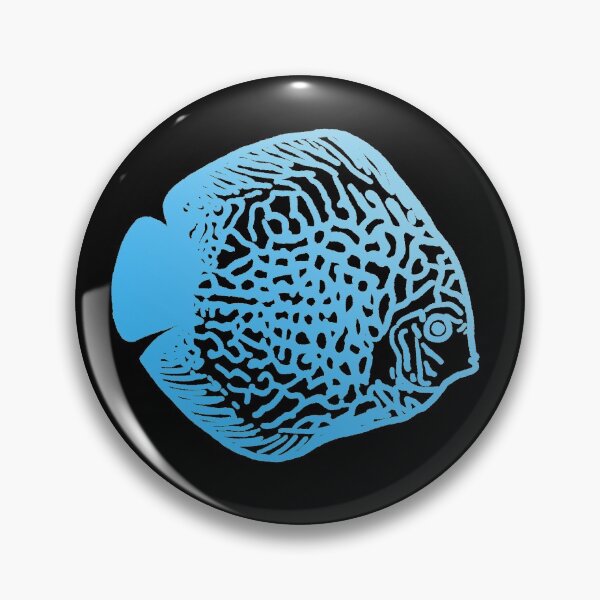 Item preview, Light Blue Discus Fish designed and sold by CaptinAubs.