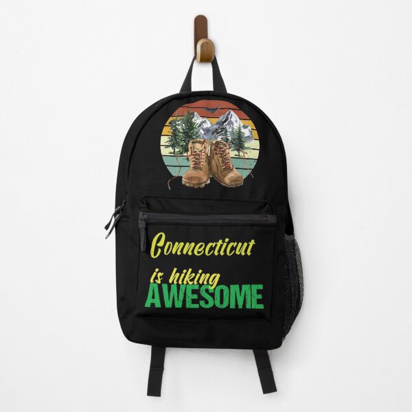 Item preview, Connecticut is hiking awesome designed and sold by StencilMyst ..