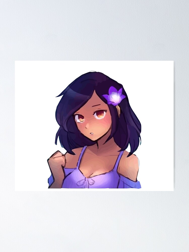 Cute Aphmau Elegant Anime Mystreet Character Poster By Mysteryfactory Redbubble