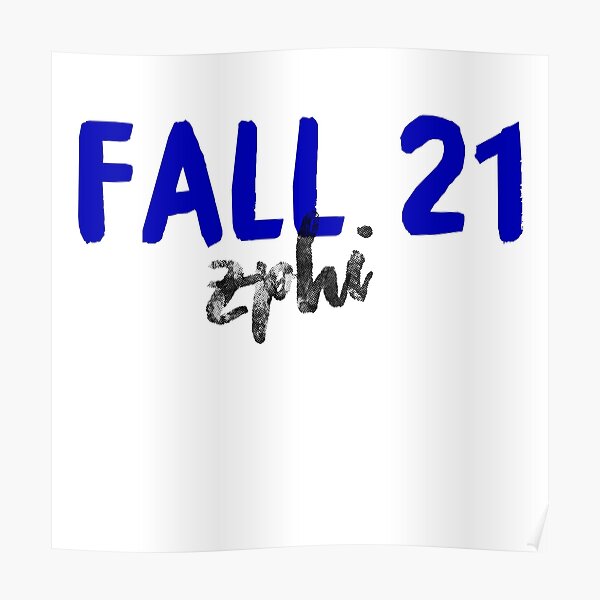 Fall 21 Zphi Greek Lifestyle Shop Poster For Sale By Glifestyle