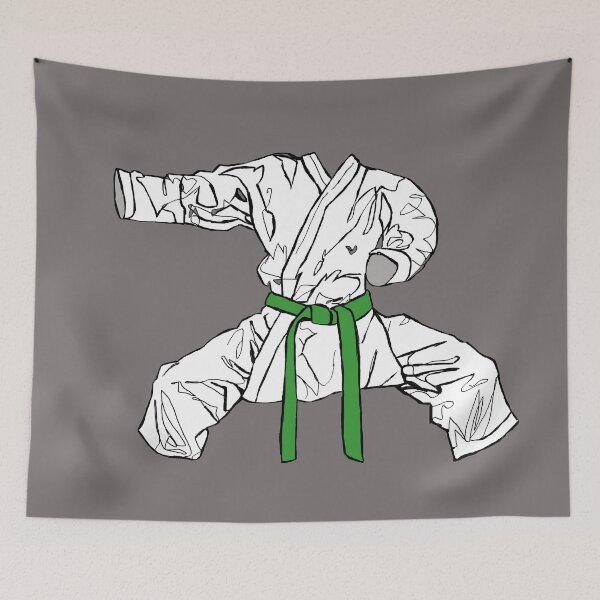 Item preview, Martial Arts: Katate Gi Green Belt designed and sold by danceink.